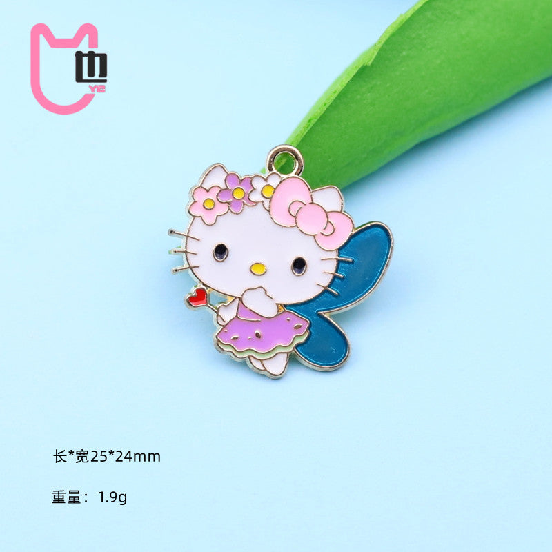 Alloy cartoon cute Katie accessories (Minimo de compra 10) MIC-ZeY004