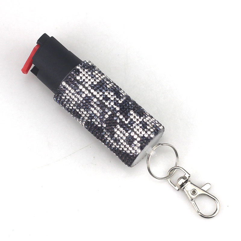 alloy PU anti wolf keychain CanW019