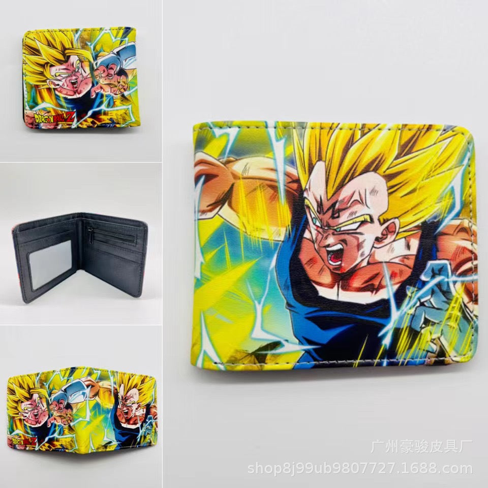 PU Seven Dragon Ball Short Wallet MIC-HaoJ010