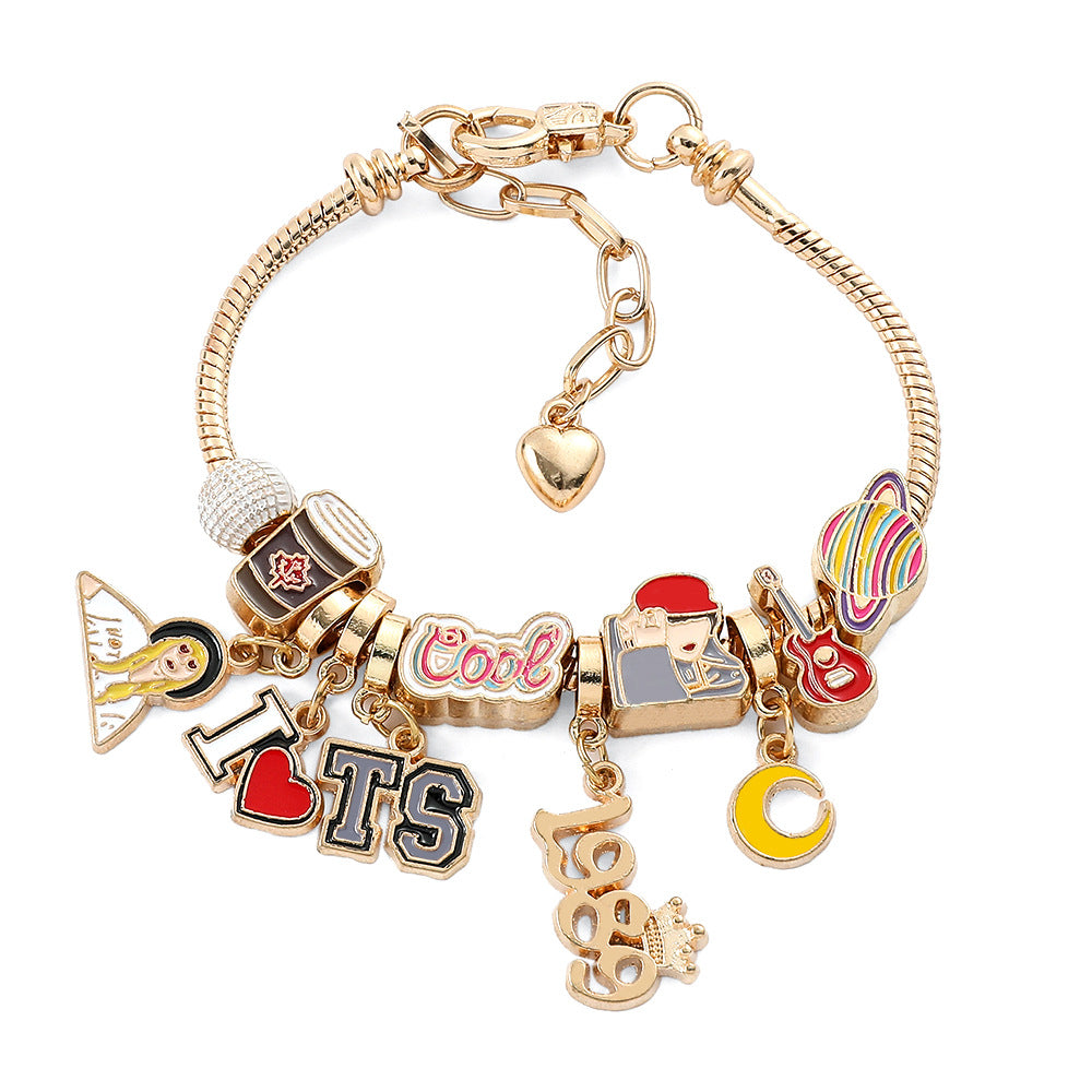 Alloy cartoon anime series bracelet (Minimo de Compra 4) MIC-BoS013