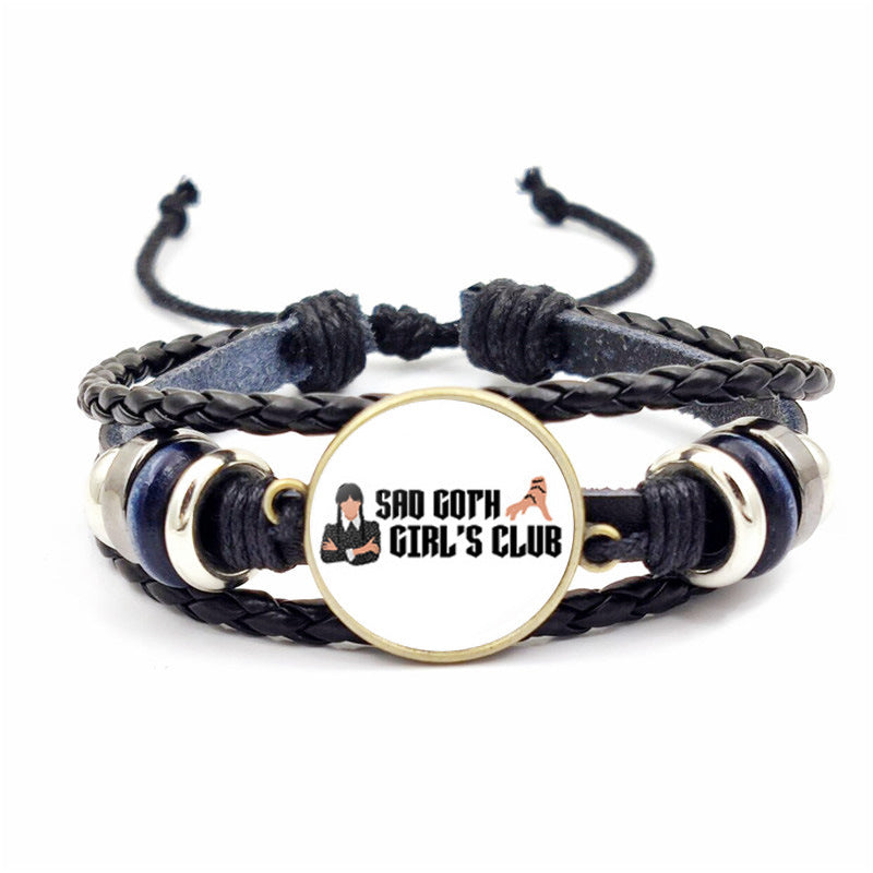 alloy vintage leather bracelets MIC-BT-JiaY005