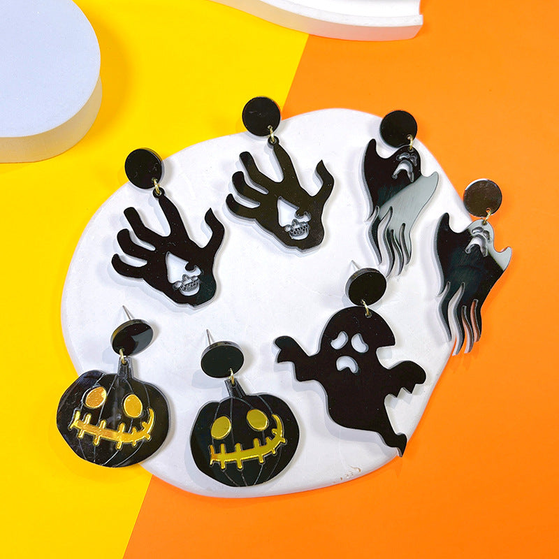 Acrylic New Halloween Collection Earrings PinH014