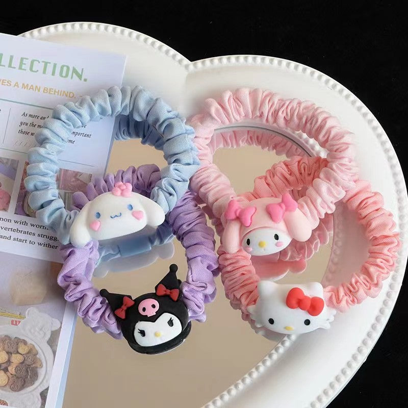 Fabric cartoon cute headband hair loop (Minimo de compra 10) MIC-WeiY009