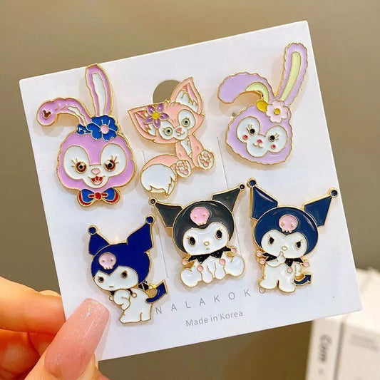 Alloy cute cartoon brooch MIC-KaL023