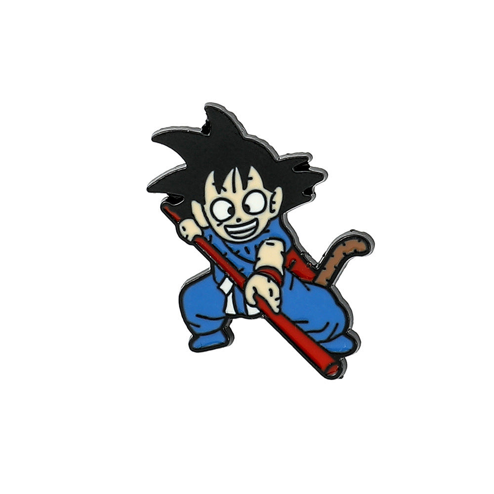 Alloy Cartoon Seven Dragon Ball brooch (Minimo de Compra 10) MIC-ShengY019