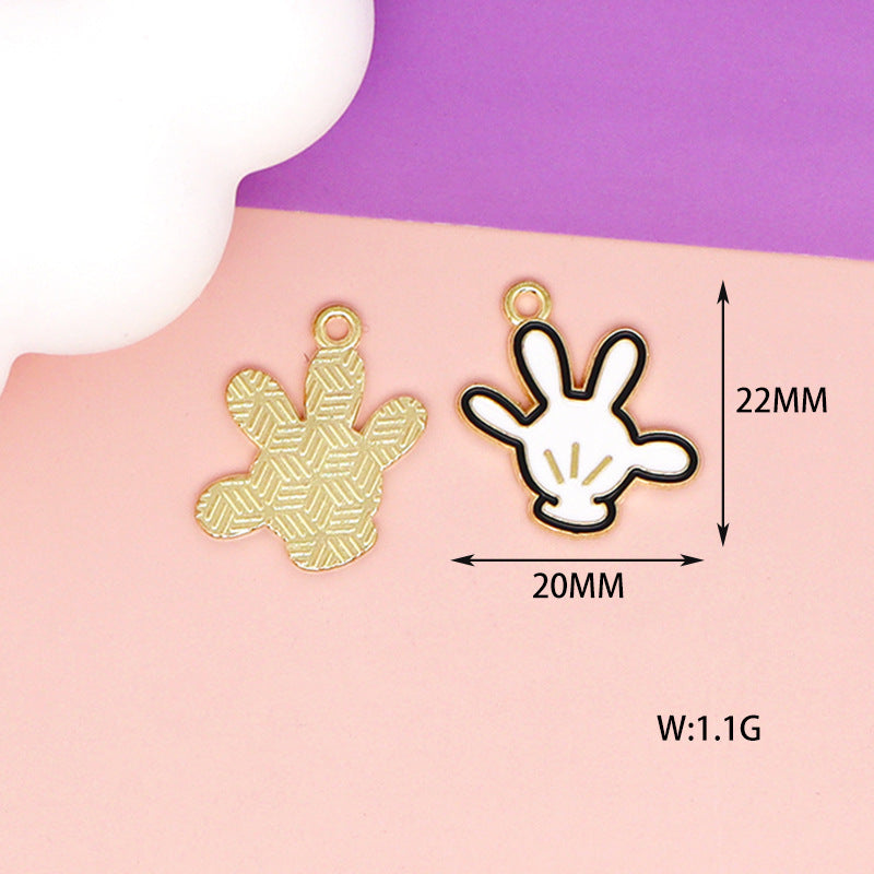 Alloy cartoon small animal pendant (Minimo de Compra 10) MIC-JingX011