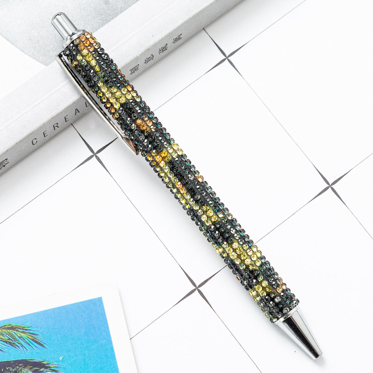 Metal Rhinestone Ballpoint Pen Huah021