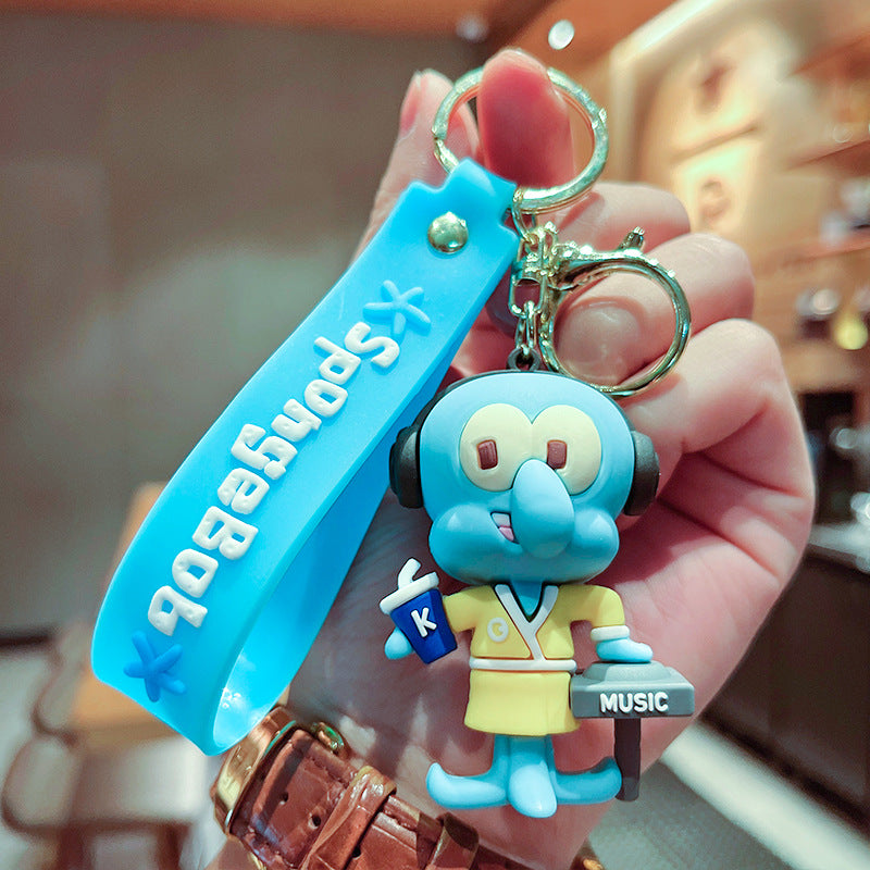 PVC cute sponge baby keychain MIC-XuanW015