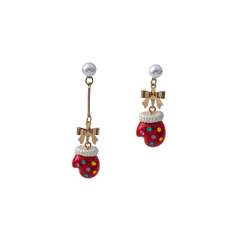 Alloy Christmas series earrings (Minimo de Compra 2) MIC-MDD091