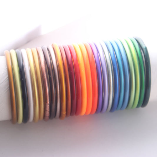 PVC silicone rice bead series bracelet (Minimo de Compra 2) MIC-HuiF002