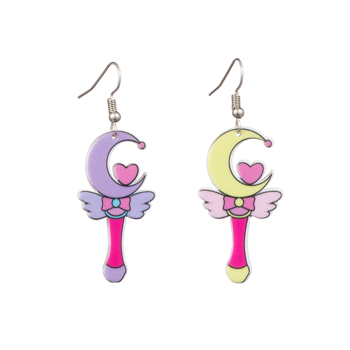 Acrylic Magic Stick Earrings (Minimo de compra 2) MYA-YiD022