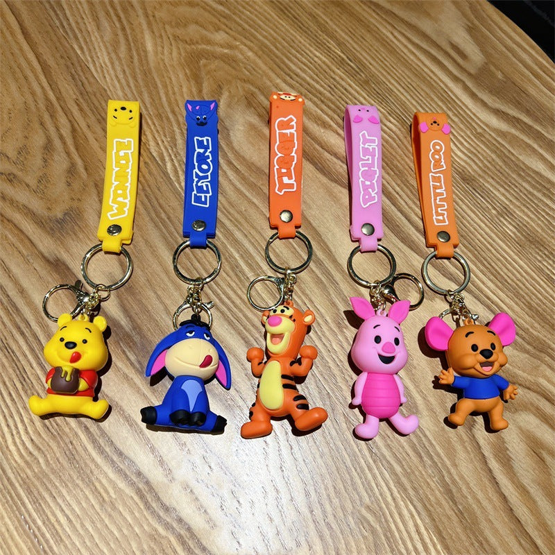 PVC cute cartoon keychain MIC-JinB032