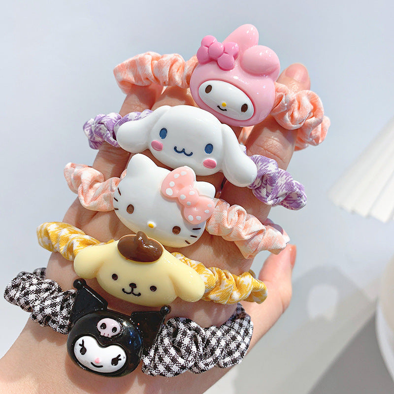 Cotton cute cartoon hair rope MIC-DiLan019