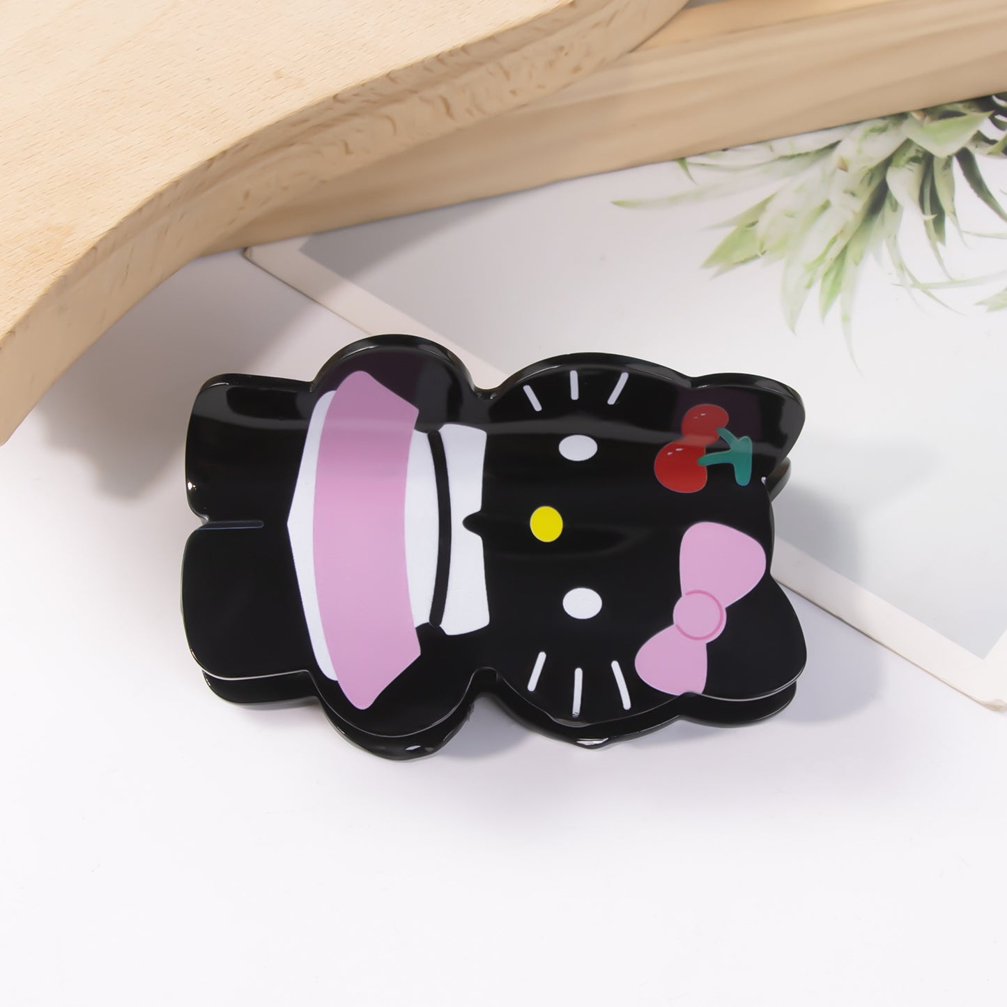 PVC cartoon cat hair clip MIC-GLS006