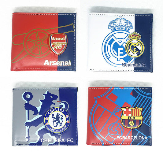 Wallet PU Leather Football Club Wallet Chelsea Real Madrid Juventus JBH001