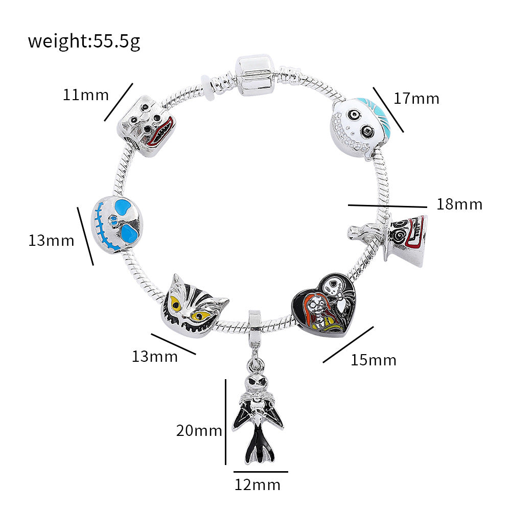 Bracelet Cartoon character triangle alloy bracelet (M) ZhuoX011