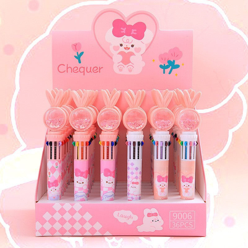 Acrylic lovely doll neutral pen 36PCS MYA-HeH001