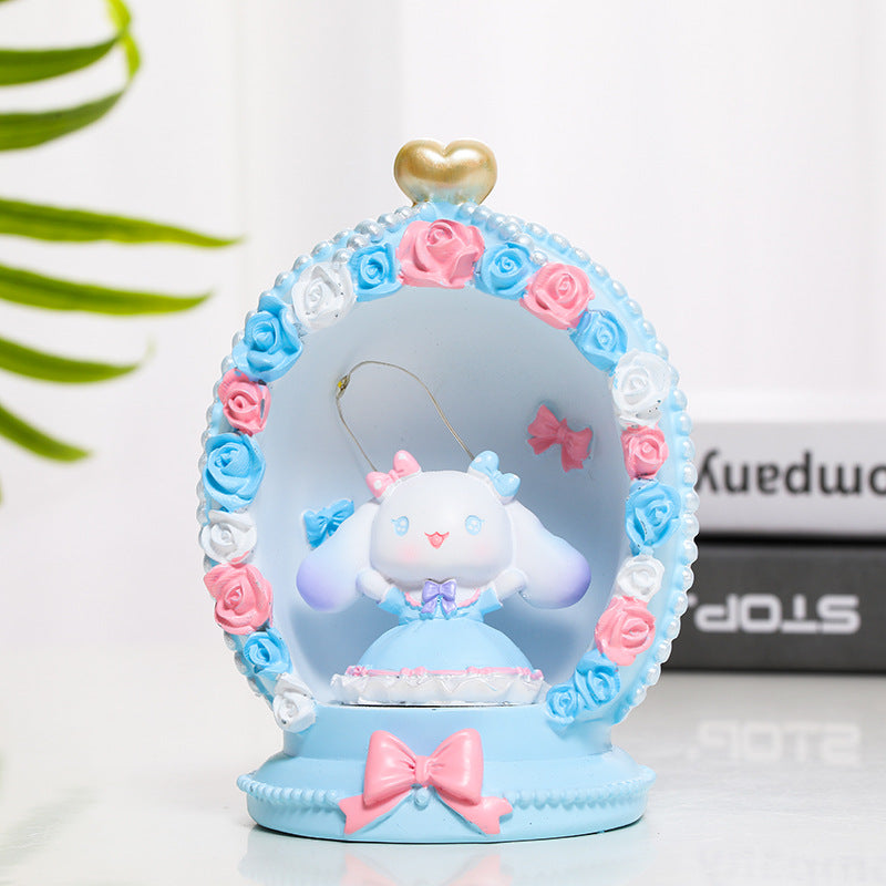 Resin Sasha Rabbit Star Night Light (Minimo de compra 2) MIC-HaiY020