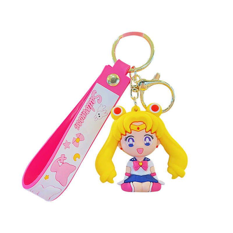 PVC cartoon cute pet cute keychain MYA-YiD044