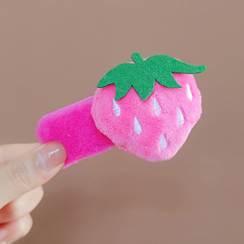 Plush cartoon cute hair clip MIC-WoD007