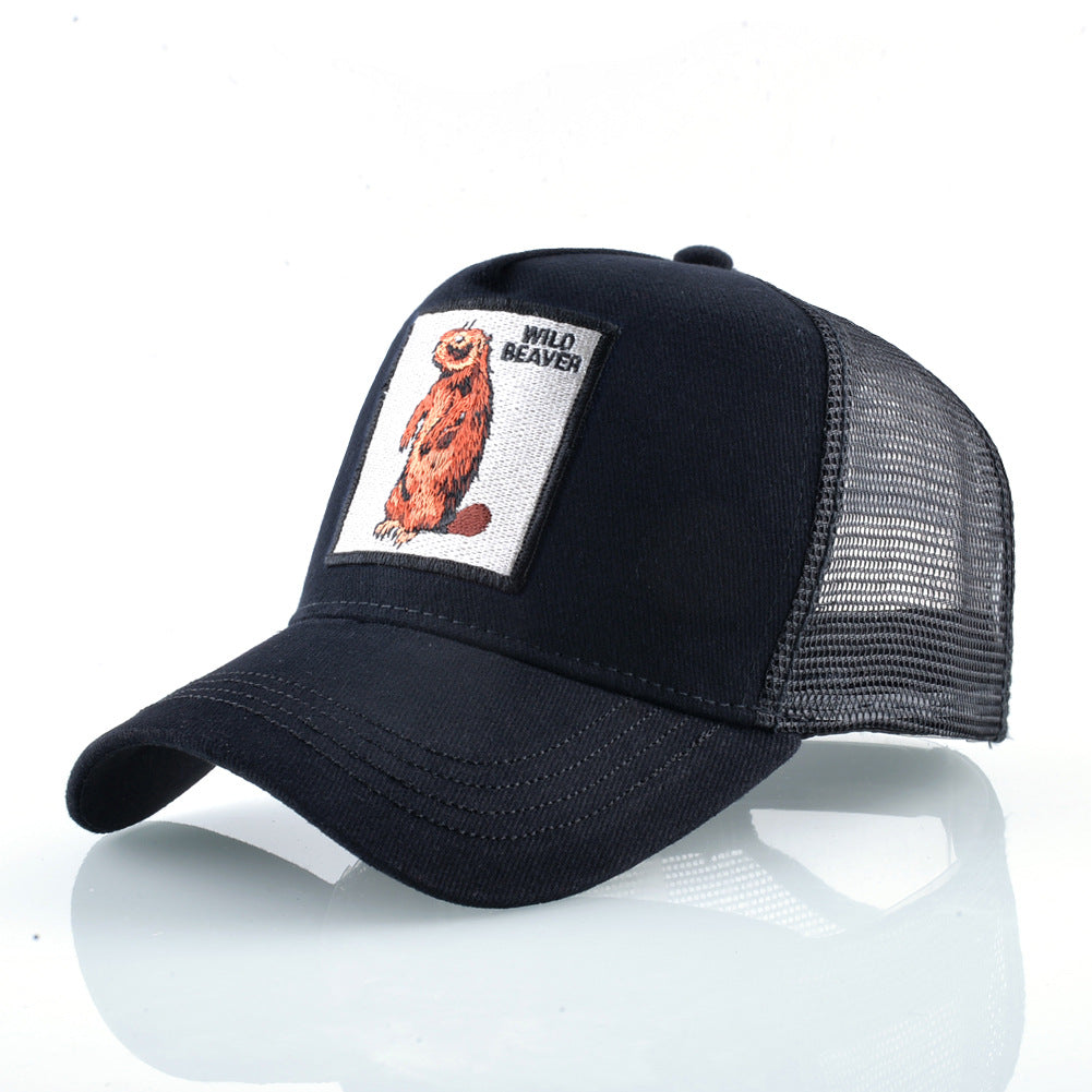 Nylon embroidered animal Baseball cap MYA-DSM011