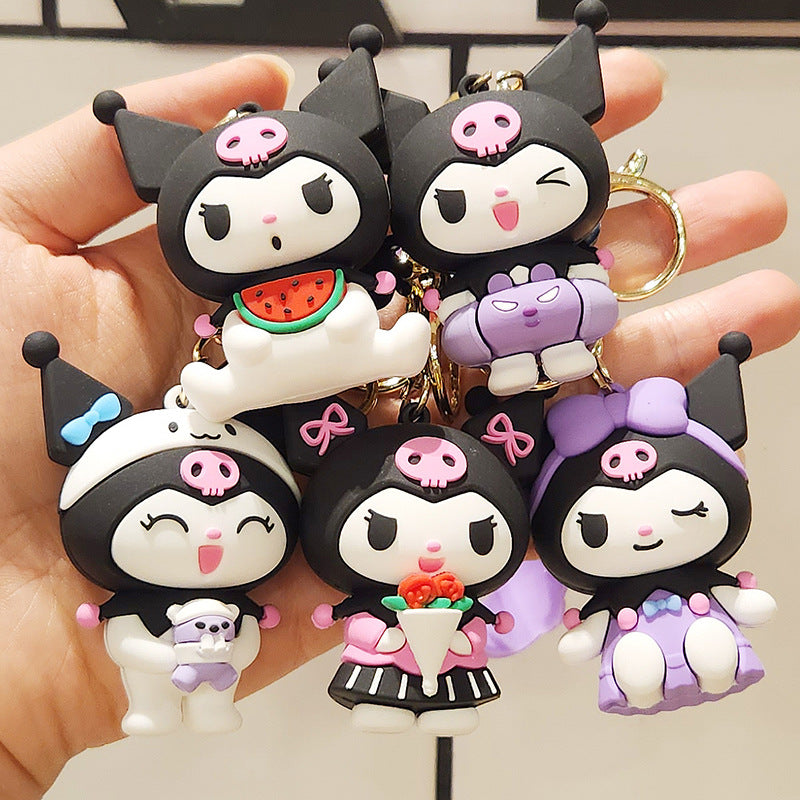 PVC New Cartoon Drip Glue Keychain MIC-ZhuoJ010