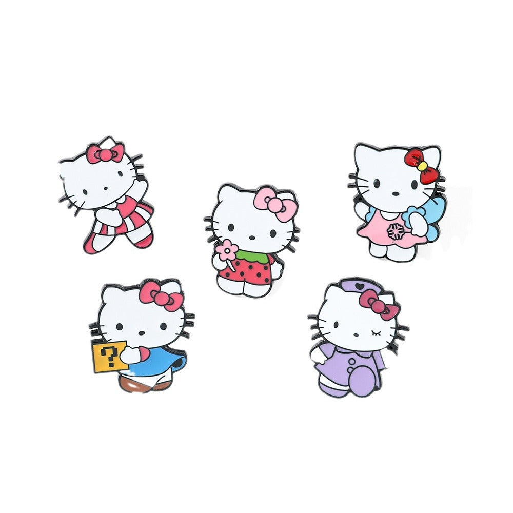 Alloy cute cat brooch (Minimo de Compra 2)  MIC-ChenR004