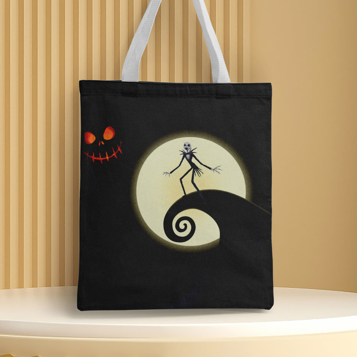 Polyester Halloween canvas shoulder bag (Minimo de Compra 2) MYA-QB010