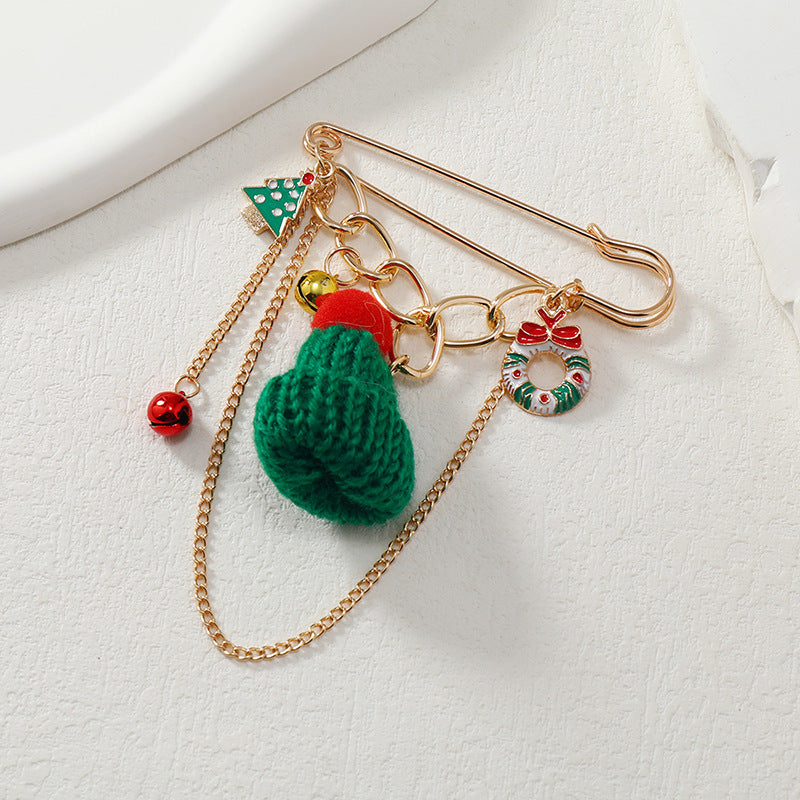 Alloy New Christmas Series brooch (Minimo de Compra 2) MYA-ZuanL022