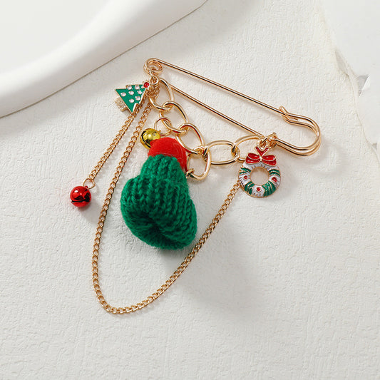 Alloy New Christmas Series brooch (Minimo de Compra 2) MYA-ZuanL022