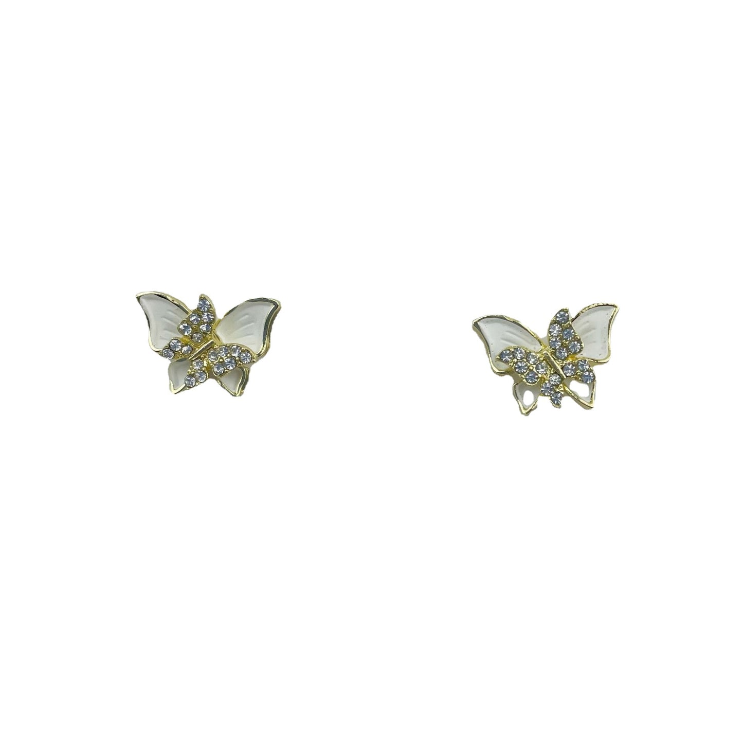 Resin exquisite butterfly earrings MYA-YouM015