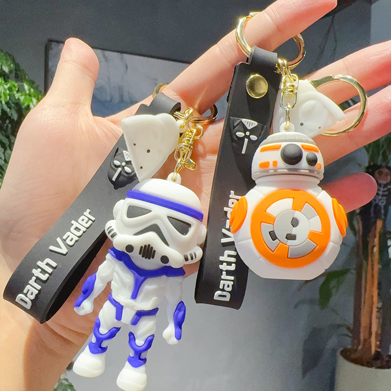 PVC cartoon Star Wars keychain MYA-JinG048