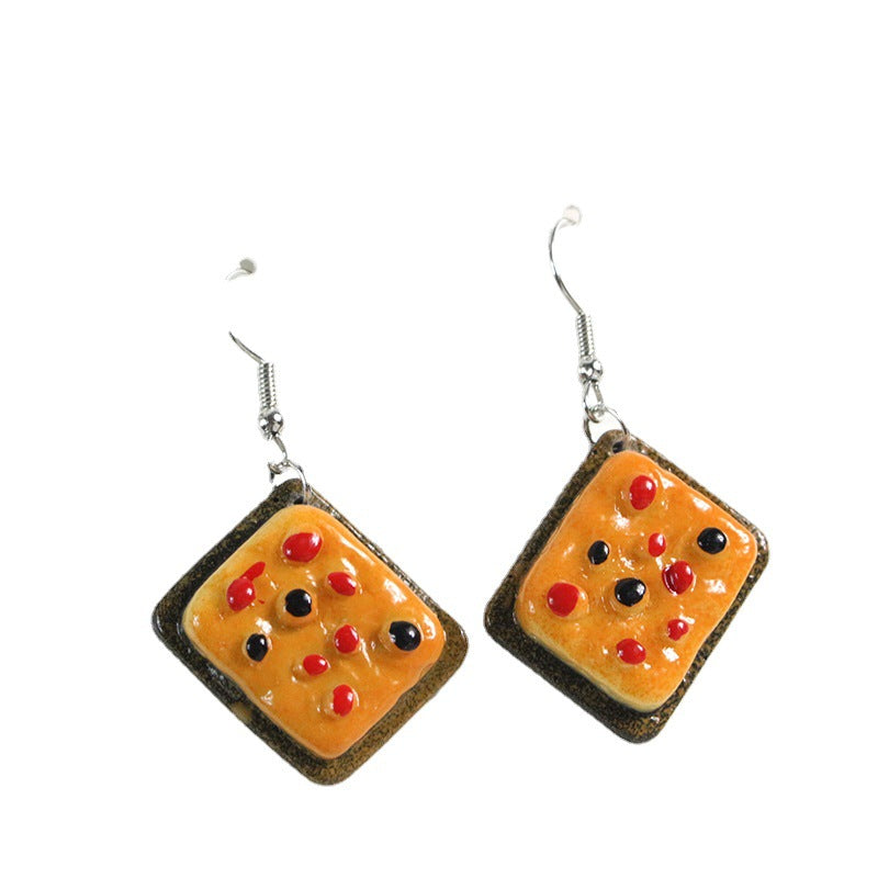 Acrylic Japanese Sushi Earrings  (Minimo de Compra 2) MYA-PingH029