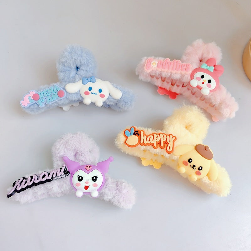 Resin cartoon cute hair clip (Minimo de compra 12) MYA-ZiZ012