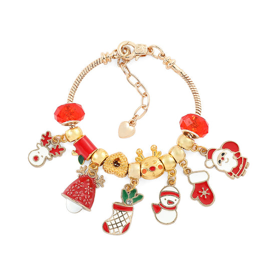 Alloy Christmas Series Bracelet (Minimo de Compra 4) MIC-BoS010