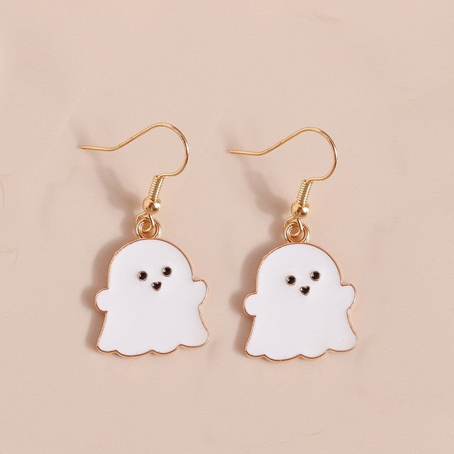 Alloy Death Ghost Skeleton Earrings (Minimo de Compra 2) MYA-LuoT007