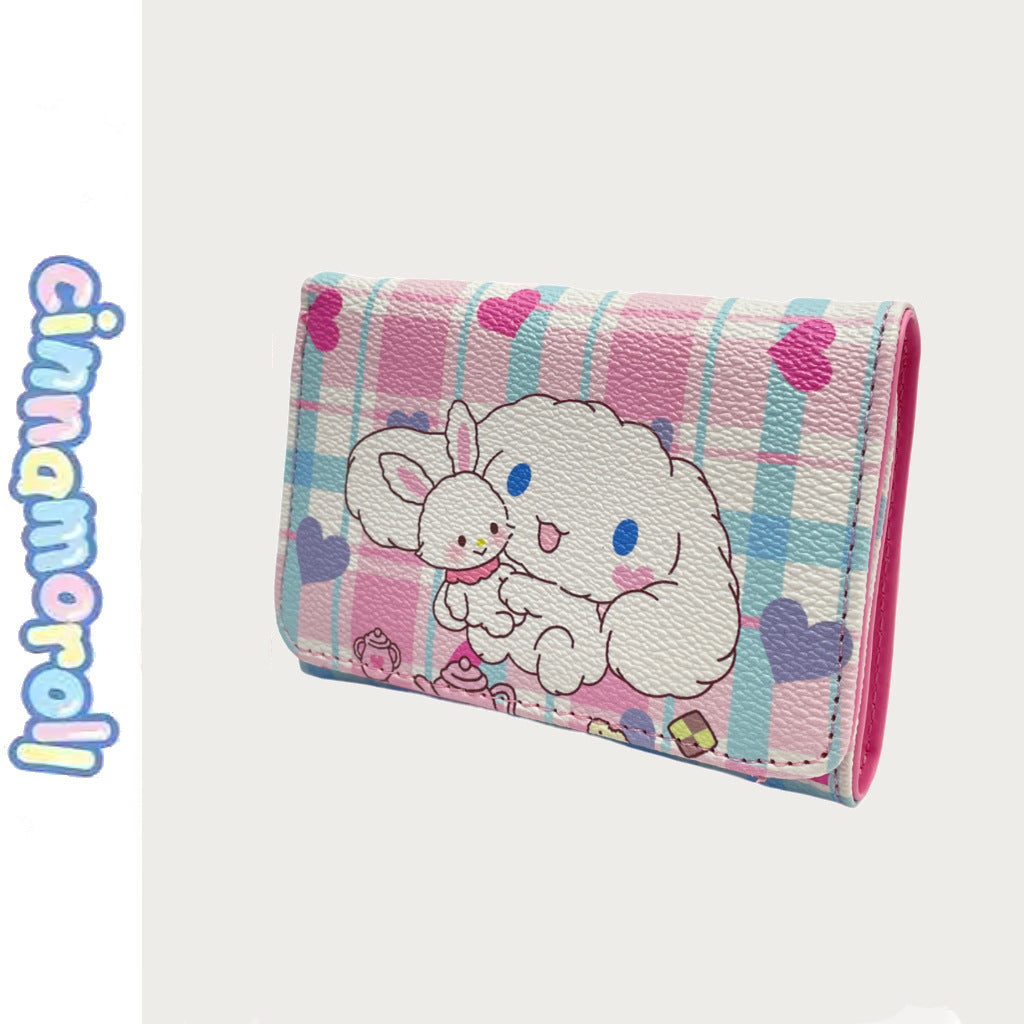 PU short cute cartoon wallet (Minimo de compra 10) MYA-NuoS005