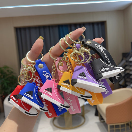 Keychains PVC 3D Sneakers High Top Sports Minimo de compra 2 AnG026