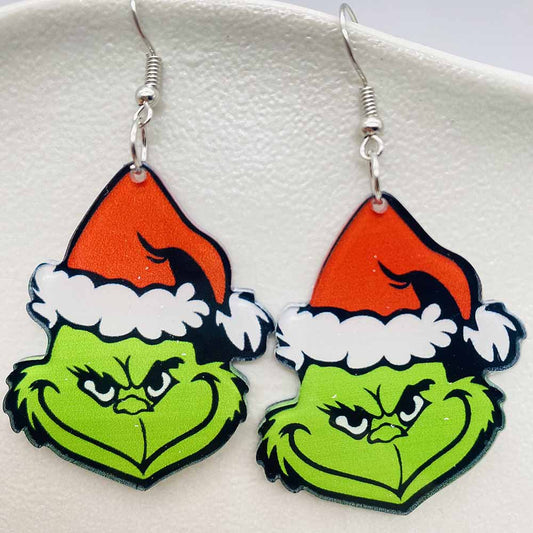 Acrylic Christmas Cartoon Earrings (Minimo de Compra 2) MIC-ChenY022