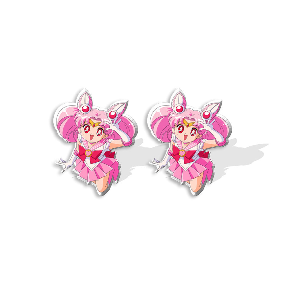 Alloy cartoon beautiful girl warrior earrings (Minimo de compra 5) MYA-XiangL083