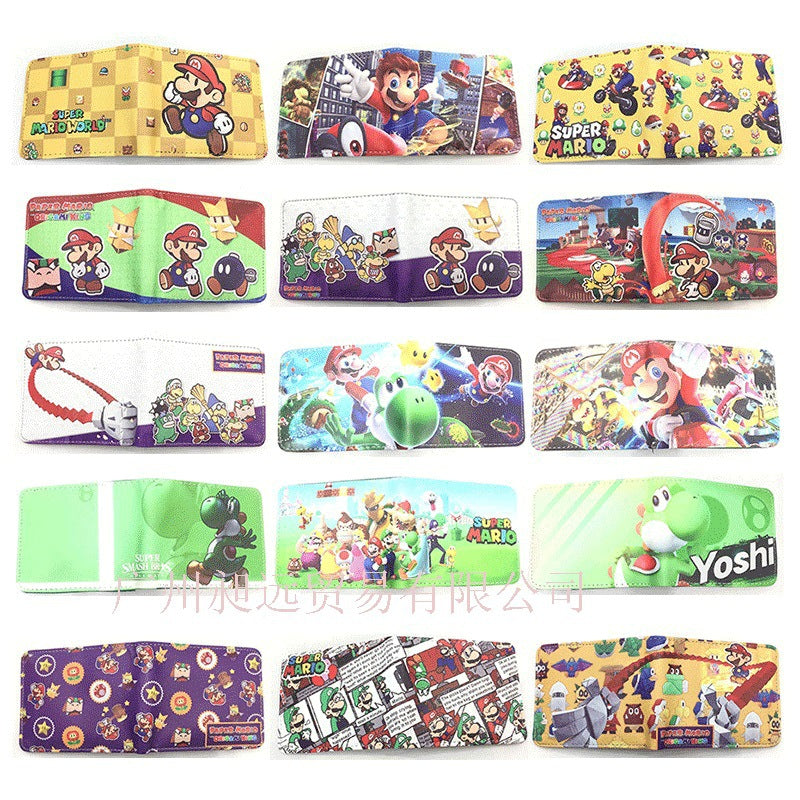 PU cartoon anime short zipper wallet MIC-ChangY022