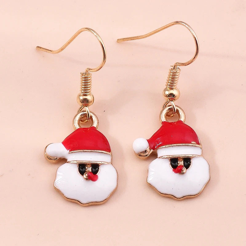 Acrylic Christmas Tree Earrings (Minimo de Compra 10)  MIC-YuQ003