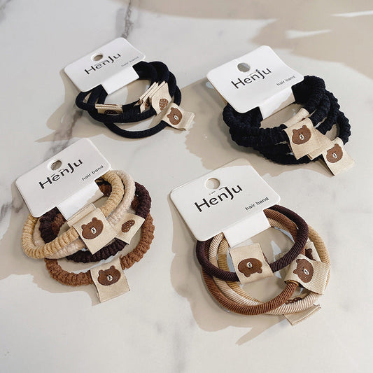 Bear hair ring Minimum order quantity ≥ 2  MIC-YJL001