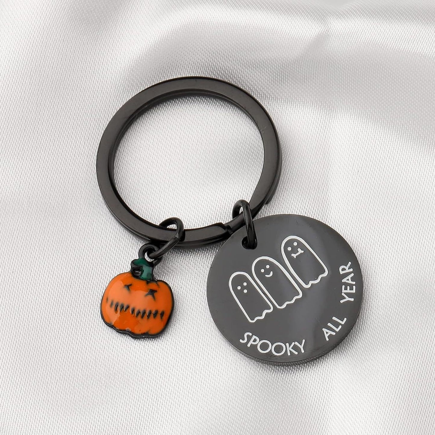 Stainless steel Halloween series keychain MYA-XinJ002