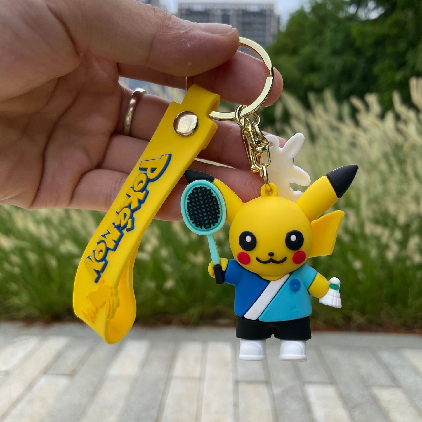 PVC New Pikachu Keychain MIC-YaoP013