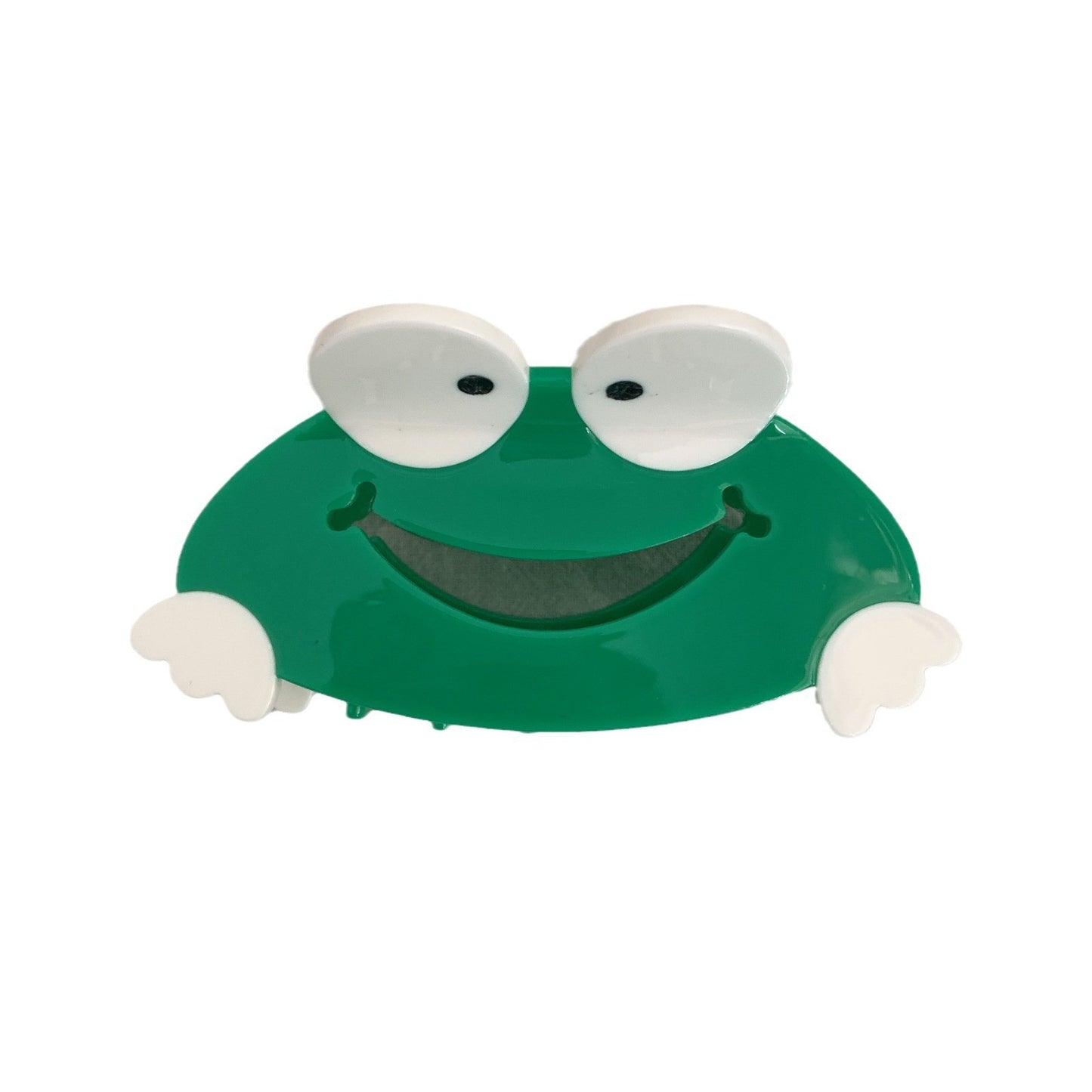 Plastic Smiling Frog Hair Clip MIC-YHJ005