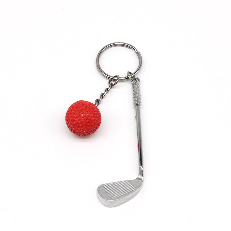 Keychains Metal PVC German Golf Balls MIC-XXing011