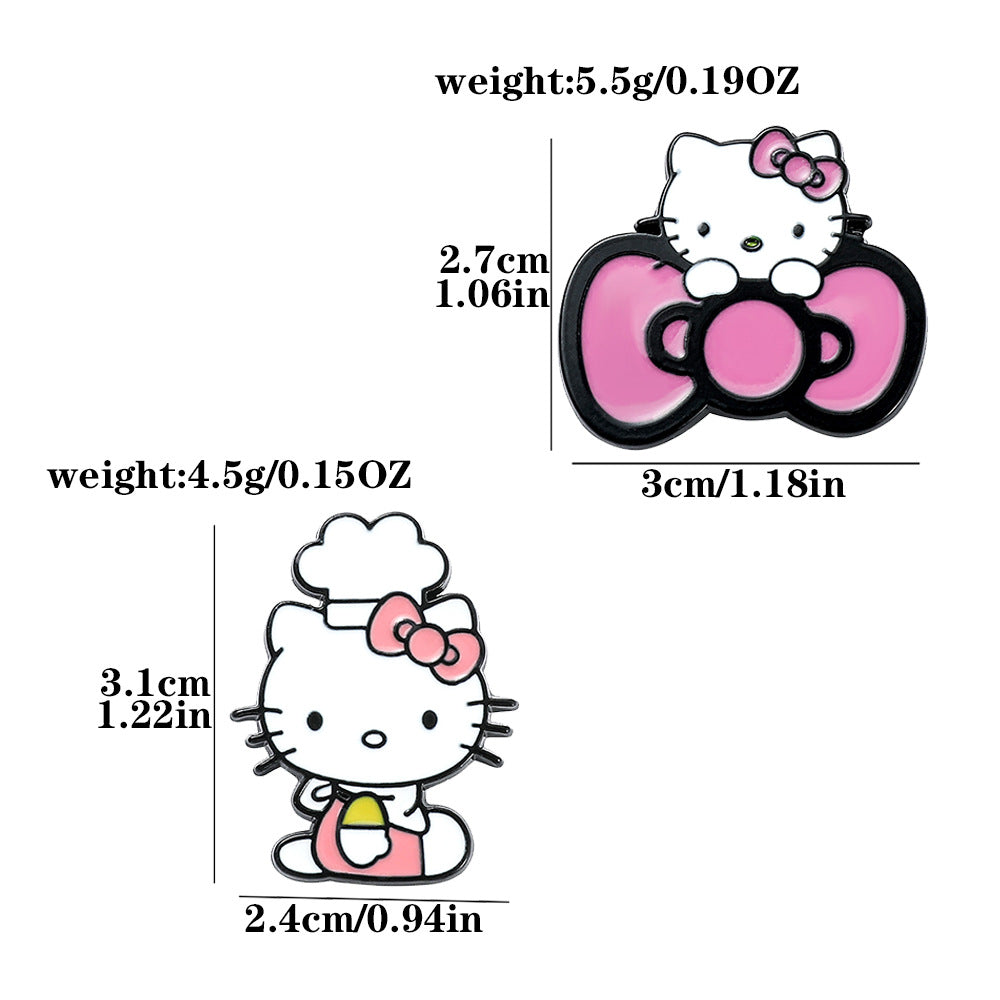 Alloy cartoon cute brooch (Minimo de Compra 2) MYA-HaoY002