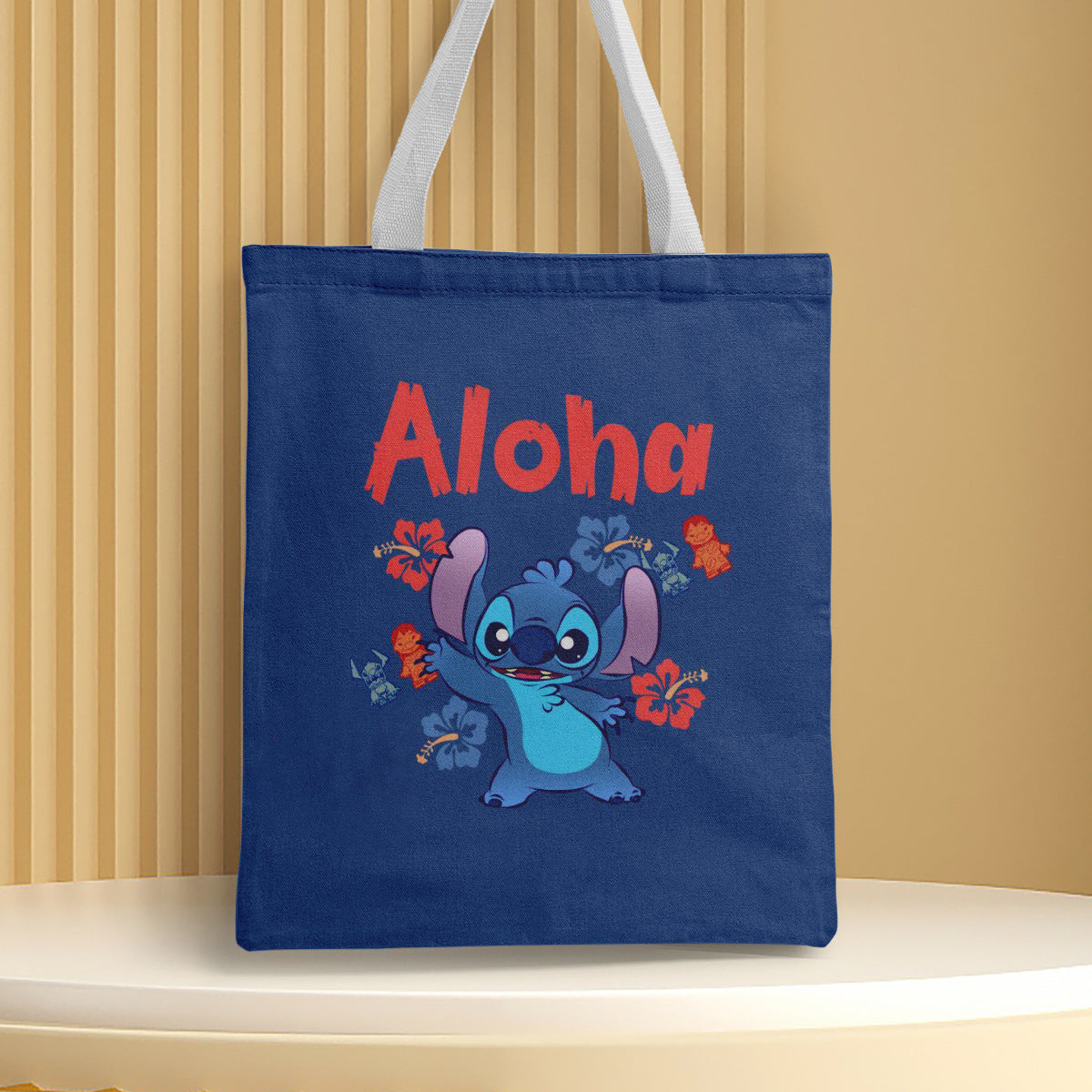 Polyester cartoon printed canvas bag (Minimo de Compra 2) MYA-QB001