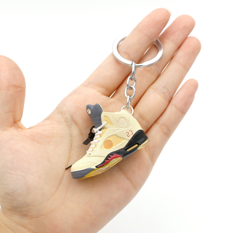 keychain 3D three-dimensional sneakers toy jewelry pendant (F) MIC-QLP034